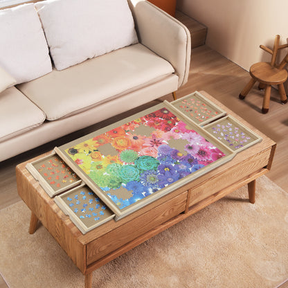 Jigsaw Puzzle Board with Drawers – YISHAN