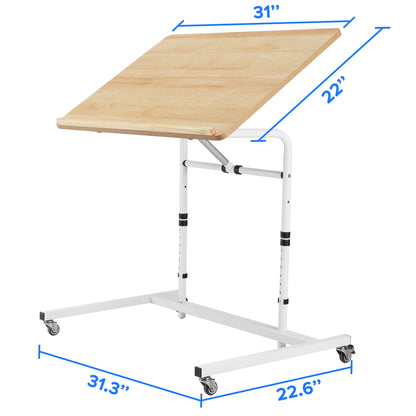 Tilted Jigsaw Puzzle Rolling Table